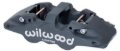 Picture of Wilwood Caliper-Aero4-R/H - Black Anodize 1.88/1.62in Pistons 1.25in Disc