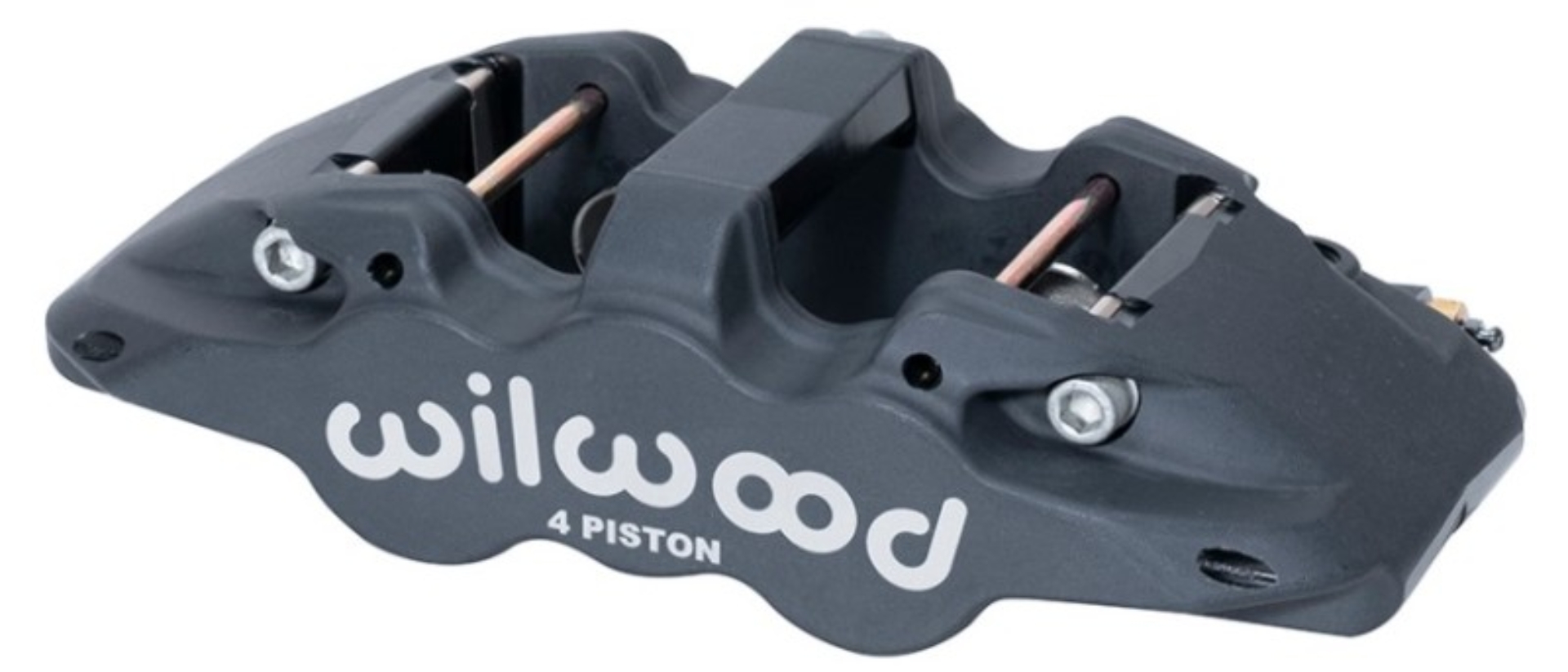 Picture of Wilwood Caliper-Aero4-R/H - Black Anodize 1.88/1.62in Pistons 1.25in Disc