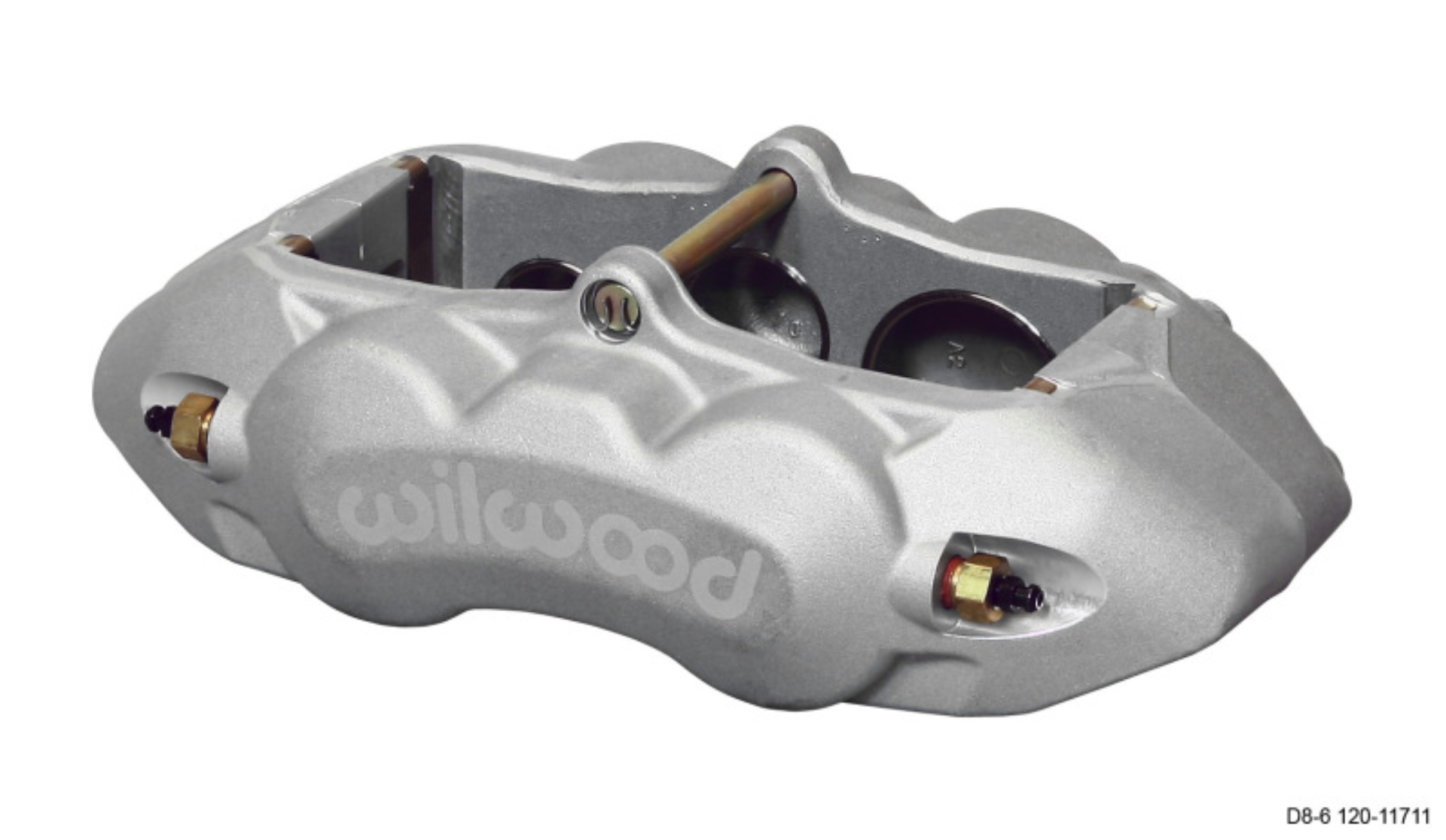 Picture of Wilwood Caliper-D8-6 R/H Front Clear 1.88/1.38/1.25in Pistons 1.25in Disc