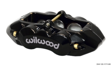 Picture of Wilwood Caliper-D8-6 R/H Front Black 1.88/1.38/1.25in Pistons 1.25in Disc