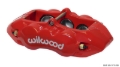 Picture of Wilwood Caliper-D8-6 R/H Front Red 1.88/1.38/1.25in Pistons 1.25in Disc
