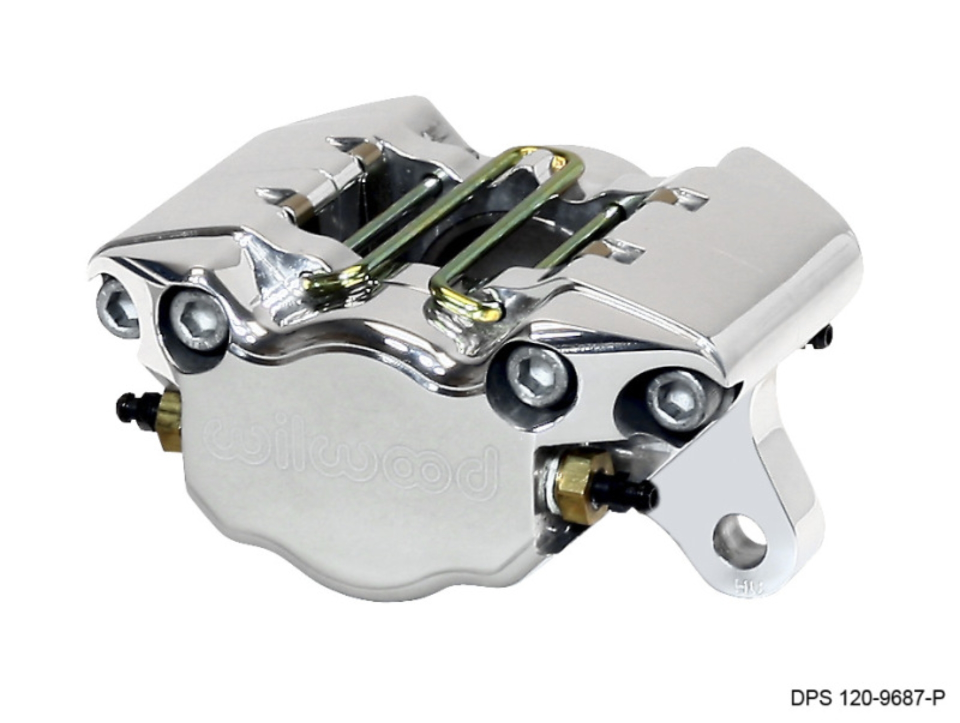 Picture of Wilwood Caliper-Polished Dynapro Single 3.25in Mount 1.75in Pistons .38in Disc