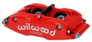 Picture of Wilwood Caliper-BNSL4R-Red 1.75in Pistons 1.25in Disc