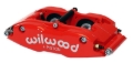 Picture of Wilwood Caliper-BNSL4R-Red 1.75in Pistons 1.10in Disc