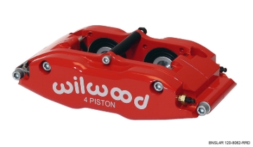 Picture of Wilwood Caliper-BNSL4R-Red 1.25in Pistons 1.10in Disc
