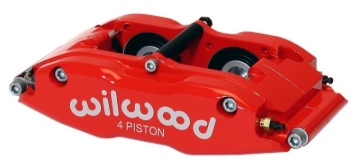 Picture of Wilwood Caliper-BNSL4R-Red 1.25in Pistons 1.10in Disc