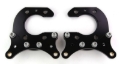 Picture of Wilwood Brackets (2) - P/S Rear - Big Ford 2.50in Offset