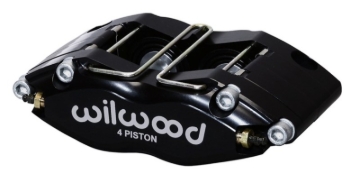 Picture of Wilwood Caliper-Dynapro Radial-Black Pwdr 1.25in Pistons 0.81in Disc