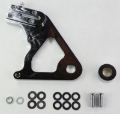 Picture of Wilwood Caliper Mounting Kit Chrome w/Bracket GP310 1984-99 Softail
