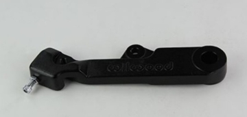 Picture of Wilwood Caliper Mounting Kit Black w/Bracket GP300 1984-99 Softail
