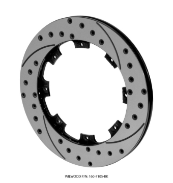 Picture of Wilwood WIL Rotors Brake Rotors - 160-7105-BK