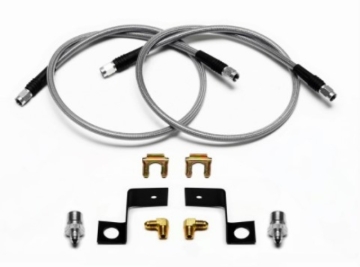 Picture of Wilwood Flexline Kit 30 inch -3 M10-1.0 IF 1/8 NPT 90 Degree