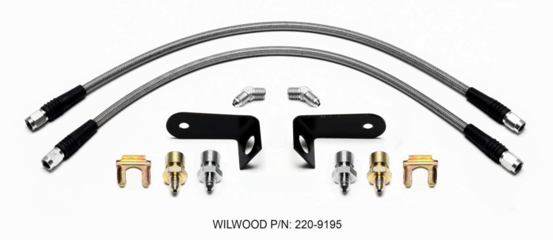 Picture of Wilwood Flexline Kit Front 1970-1973 Ford Mustang w/ FSL4 Caliper