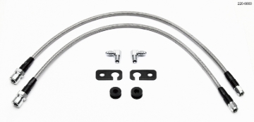 Picture of Wilwood Flexline Kit 2002 Acura RSX 5 Lug w/ Forged Dynalite Front Caliper