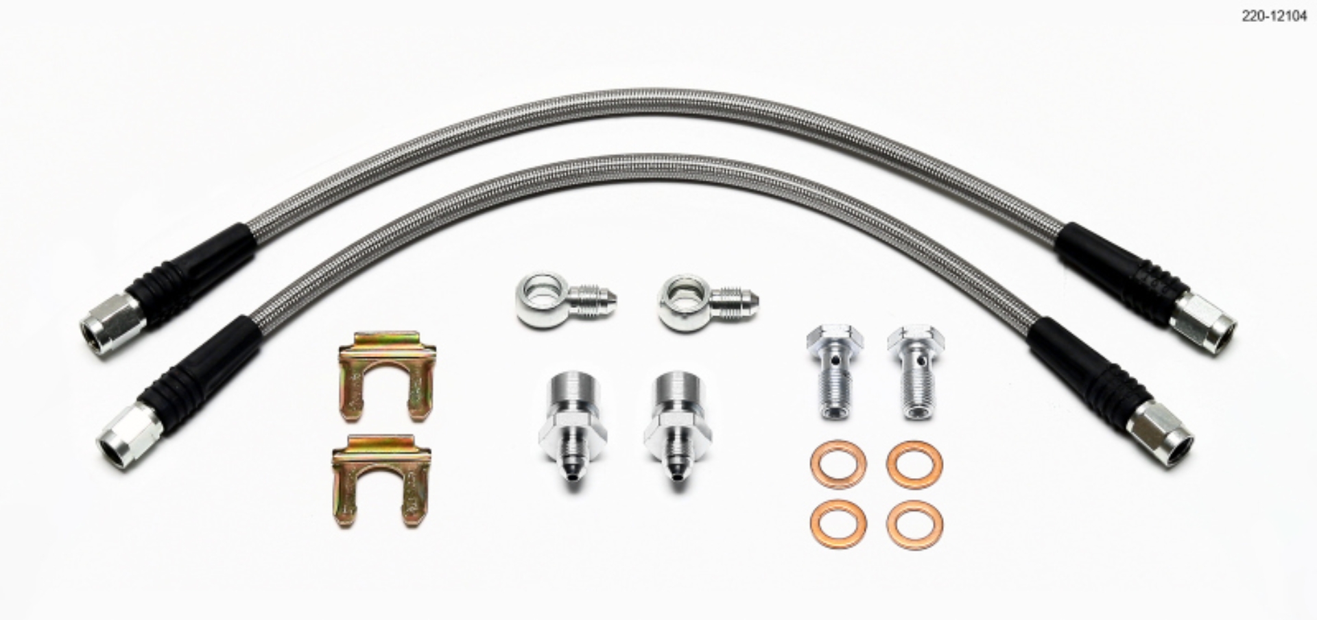 Picture of Wilwood WIL Flexline Brake Hose Brake Line Kits - 220-12104