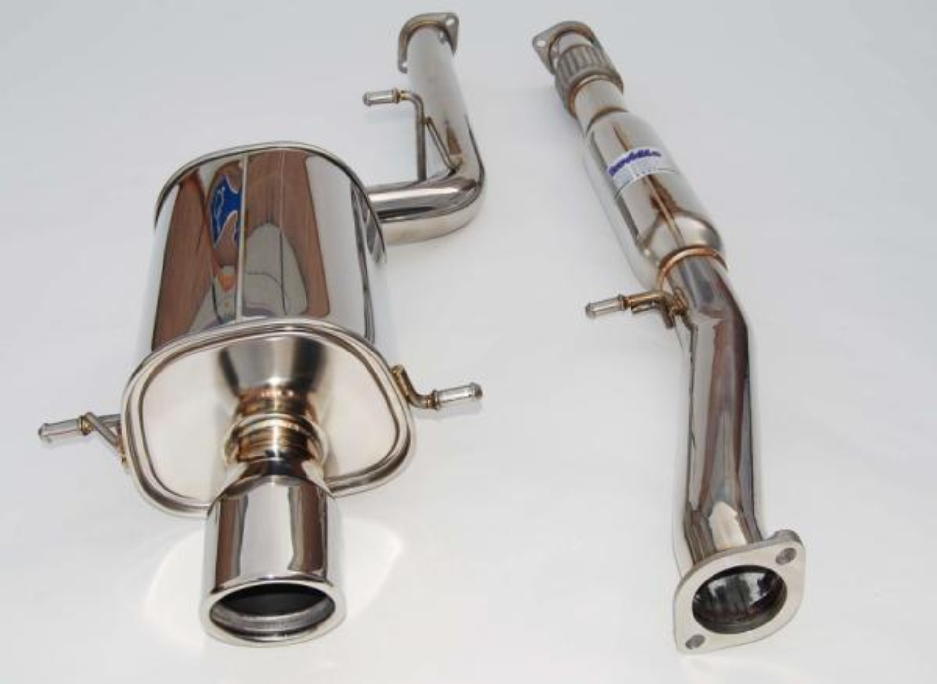 Picture of Invidia 02-07 WRX/STi 76mm Q300 Stainless Steel Cat-back Exhaust
