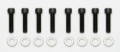 Picture of Wilwood Bolt Kit - 1/4-28 x1.00- 8 pack.