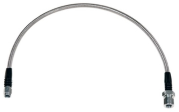 Picture of Wilwood 22in OAL Flexline -3 Hose to M10 by 1.00 IF Bubble Flare
