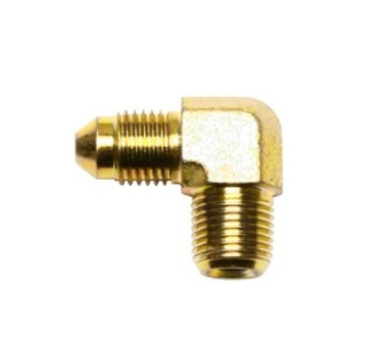 Picture of Wilwood Inlet Fitting - 1/8-27 NPT to -3 (90)