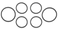 Picture of Wilwood WIL Caliper O-Ring Seal Brake Caliper Rebuild Kits - 130-3084