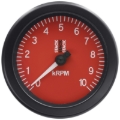 Picture of Autometer Stack Sport 88mm 0-10K RPM Tachometer - Red
