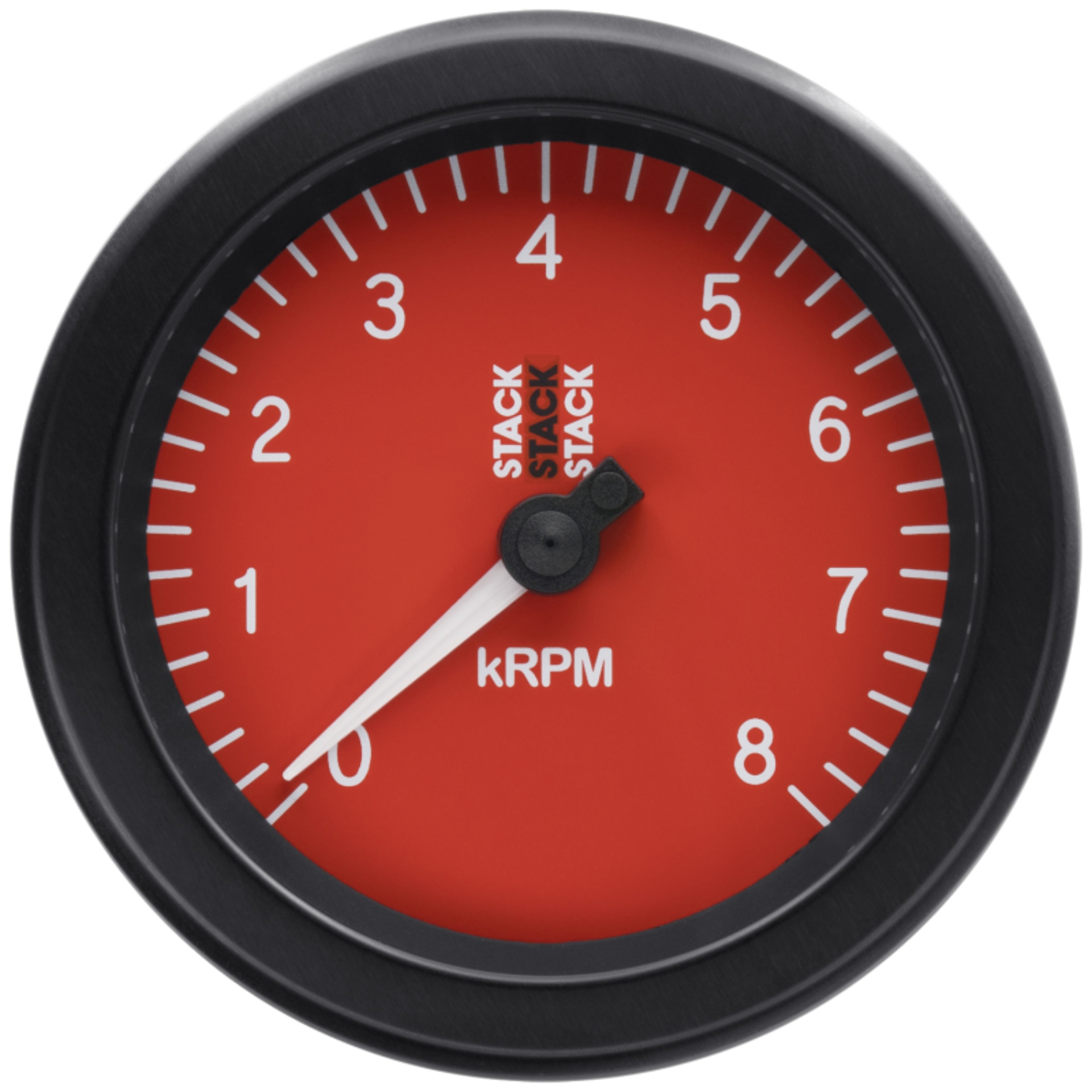 Picture of Autometer Stack Sport 88mm 0-8K RPM Tachometer - Red
