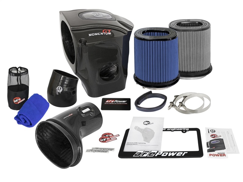 Picture of aFe Black Series Carbon Fiber Cold Air Intakes - 52-72204-CF