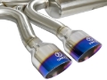 Picture of aFe Takeda 3in 304 SS Cat-Back Exhaust System w/ Blue Tips 2017 Honda Civic Si I4 1.5L (t)
