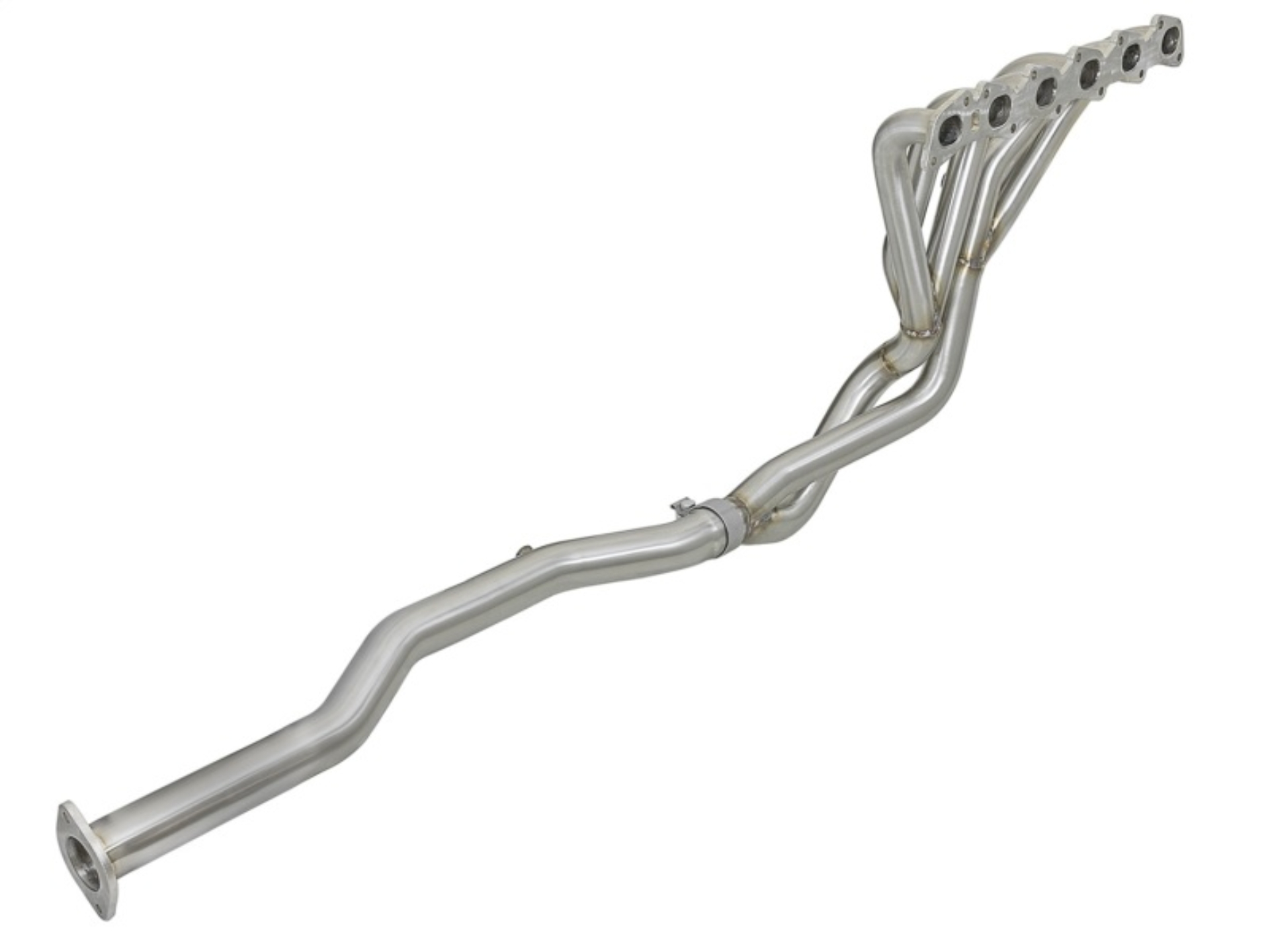 Picture of aFe Power Twisted Steel Long Tube Header & Connection Pipes 01-16 Nissan Patrol (Y61) V8-4.8L