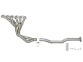 Picture of aFe Power Twisted Steel Long Tube Header & Connection Pipes 01-16 Nissan Patrol (Y61) V8-4.8L