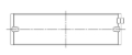Picture of ACL Mitsubishi 6G72/6G72T/6G73 .25mm Oversized Performance Rod Bearing Set