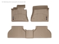 Picture of WeatherTech 14+ BMW 4-Series Front and Rear Floorliners - Tan