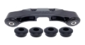 Picture of Torque Solution 08+ Subaru WRX/STI Solid Billet Rear Differential Brace - Black