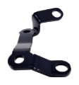 Picture of Torque Solution 08+ Subaru WRX/STI Solid Billet Rear Differential Brace - Black
