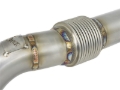 Picture of aFe Twisted Steel Header Up-Pipe 08-10 Ford Diesel Trucks V8-6.4L (td)