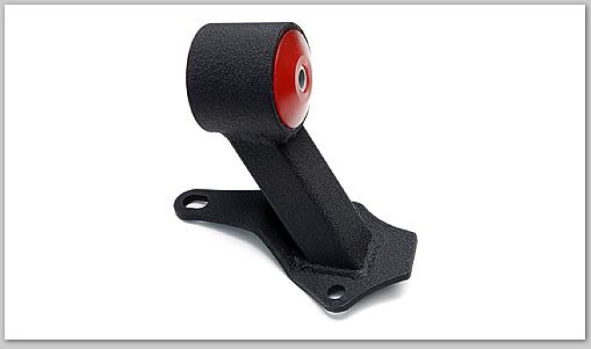 Picture of Innovative 90-93 Acura Integra Conversion Passenger/Transmission Black Steel Mount (For Kit 49354)