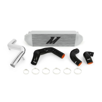 Picture of Mishimoto 2013+ Ford Focus ST Silver Intercooler w/ Polished Pipes