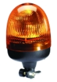 Picture of Hella Rota Compact 12V Amber Lens Beacon w/ Flexible Pole Mount