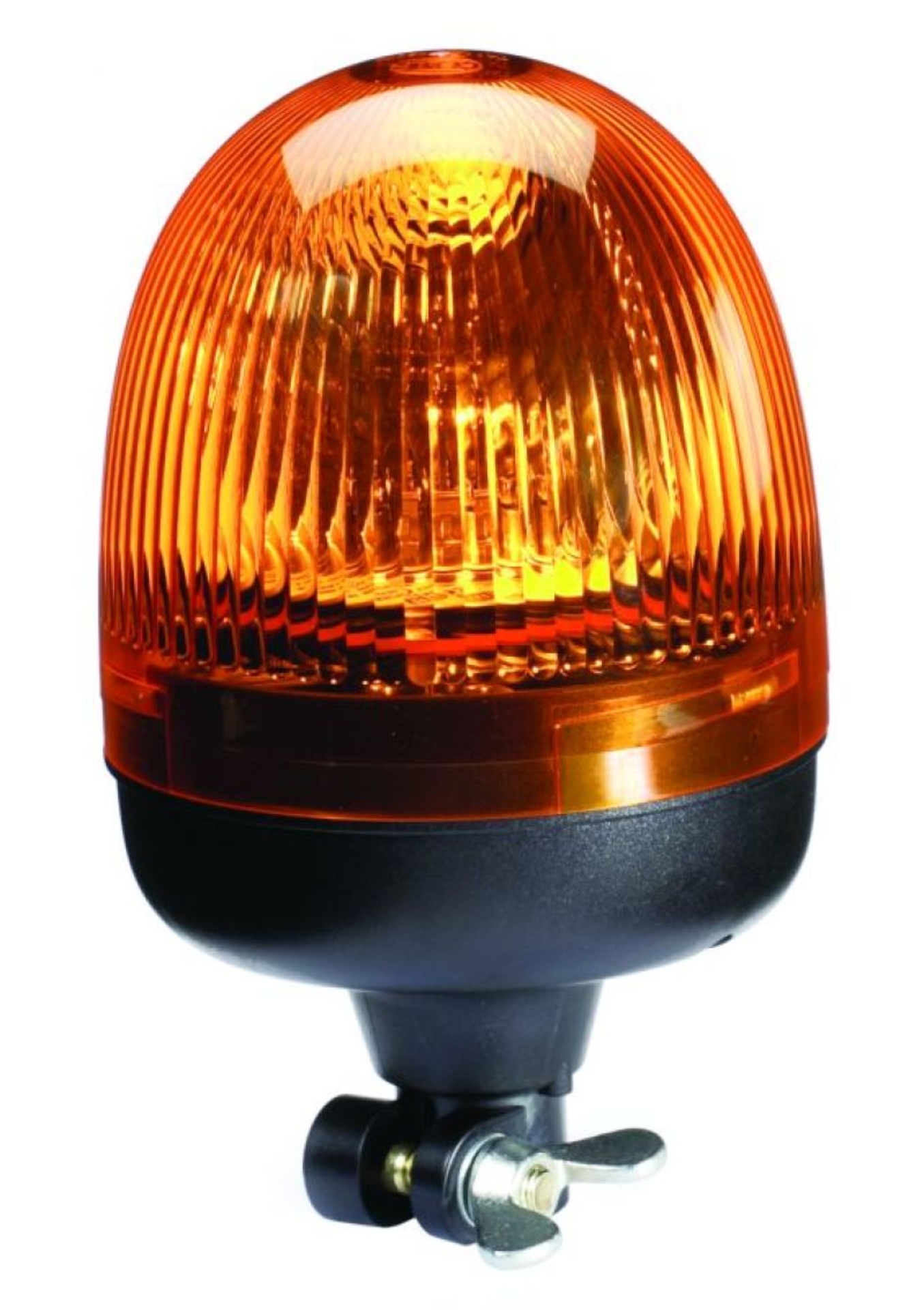 Picture of Hella Rota Compact 12V Amber Lens Beacon w/ Flexible Pole Mount