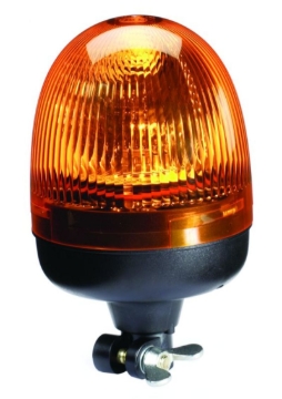 Picture of Hella Rota Compact 12V Amber Lens Beacon w/ Flexible Pole Mount