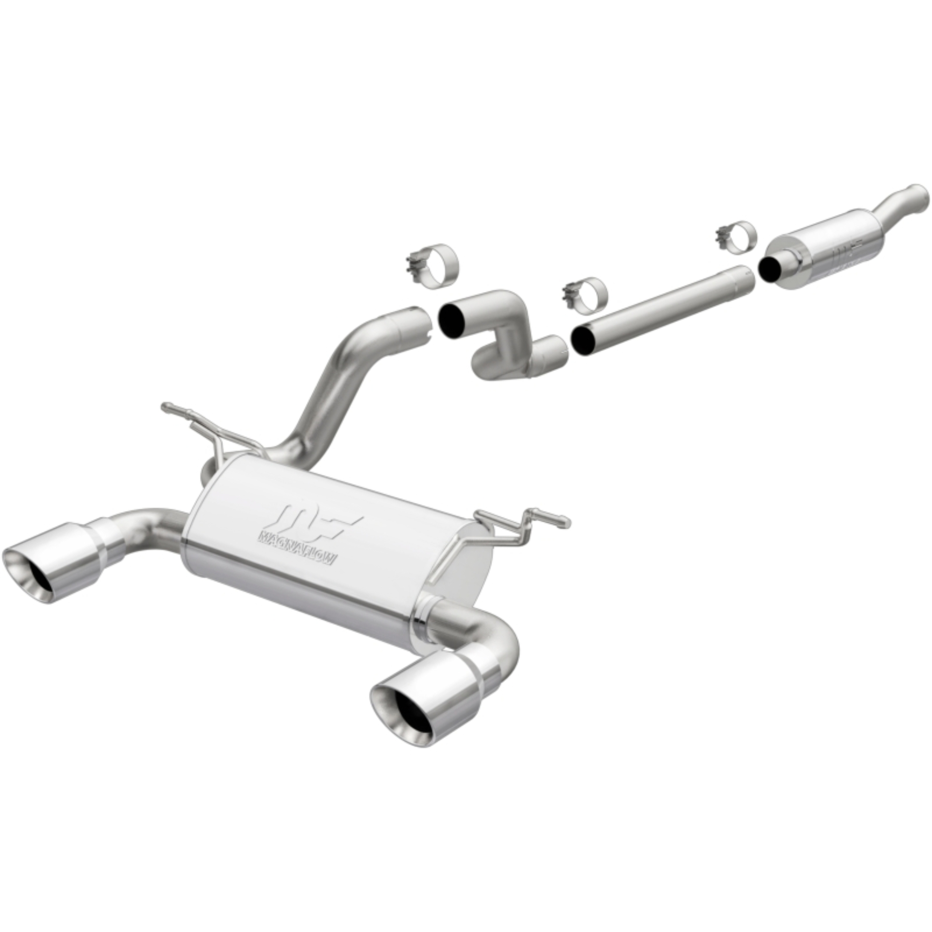 Picture of Street Series Polished Cat-Back System 19416