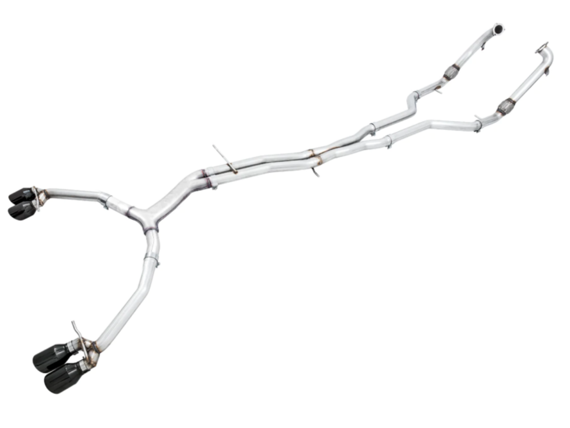 Picture of AWE Tuning Audi B9 S5 Sportback Track Edition Exhaust - Non-Resonated (Black 102mm Tips)