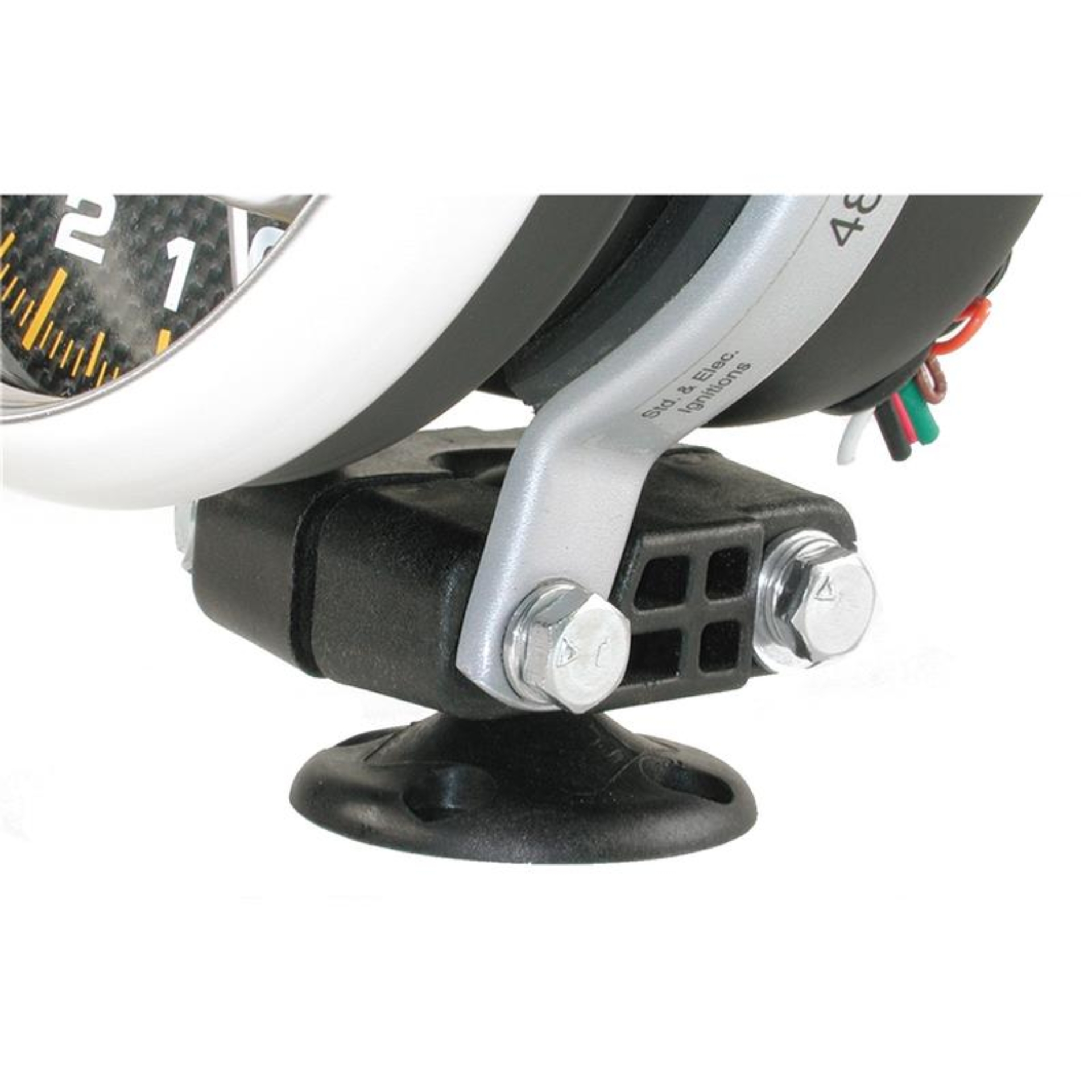 Picture of Autometer Black 5in Gauge Pedestal Mount for Tachometers
