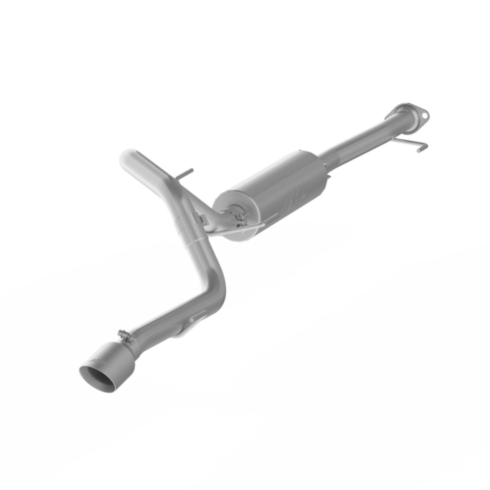 Picture of MBRP 10-18 Toyota 4 Runner AL 4in O.D Tip Single Rear Exit 2.5in Cat Back Exhaust