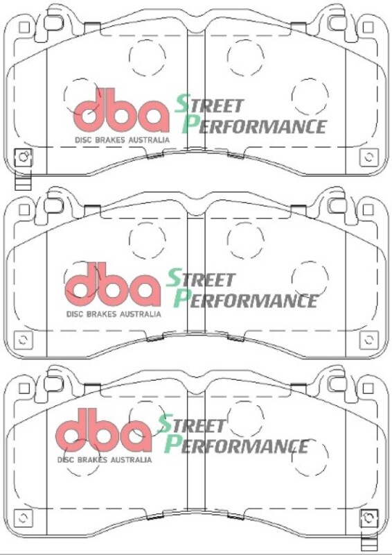 Picture of DBA 15-18 Ford Mustang GT w/ Performance Package SP500 Front Brake Pads