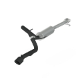 Picture of MBRP 10-18 Toyota 4 Runner BLK 4in O.D Tip Single Rear Exit 2.5in Cat Back Exhaust