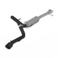 Picture of MBRP 10-18 Toyota 4 Runner BLK 4in O.D Tip Single Rear Exit 2.5in Cat Back Exhaust