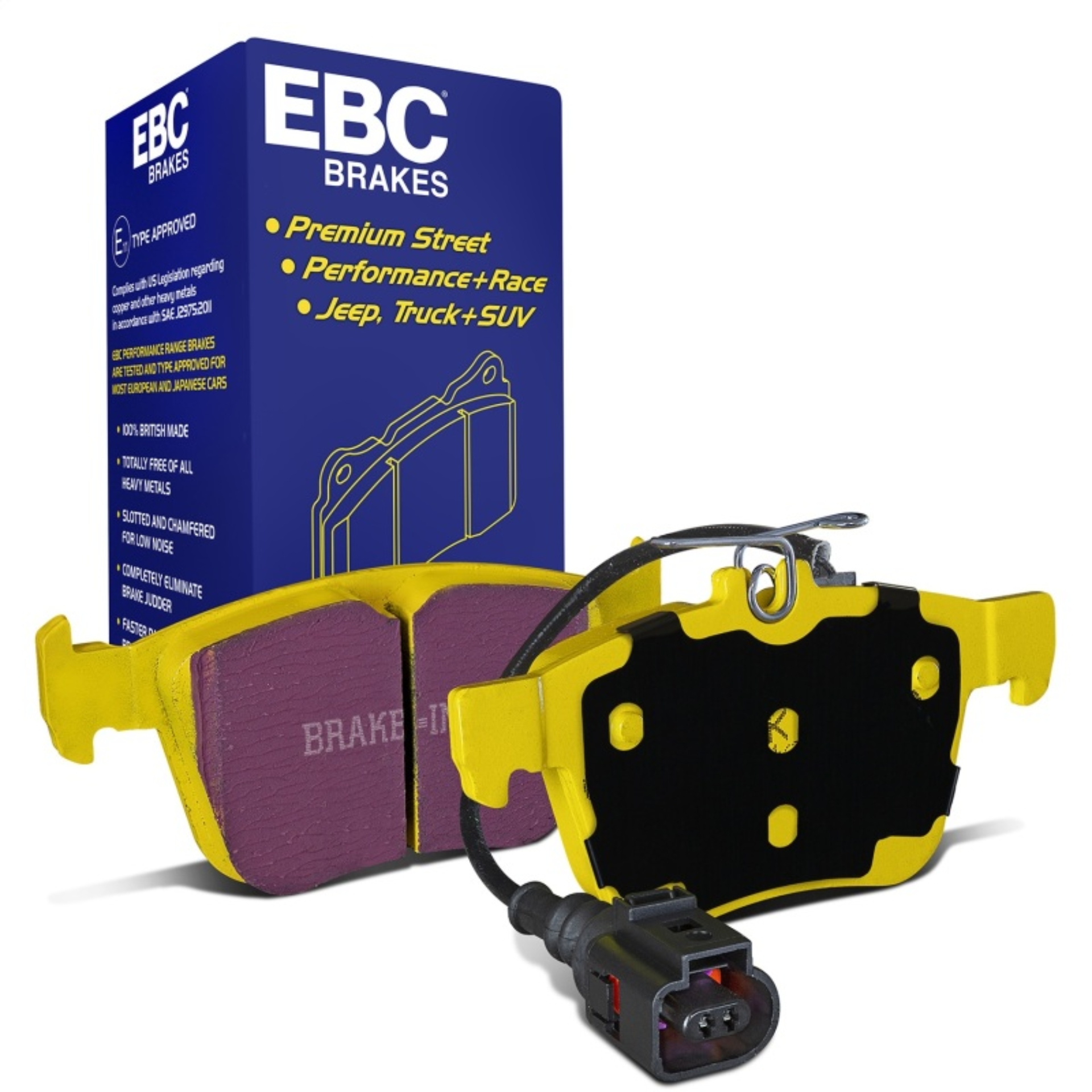Picture of EBC 2018 Audi TT Quattro Yellowstuff Rear Brake Pads