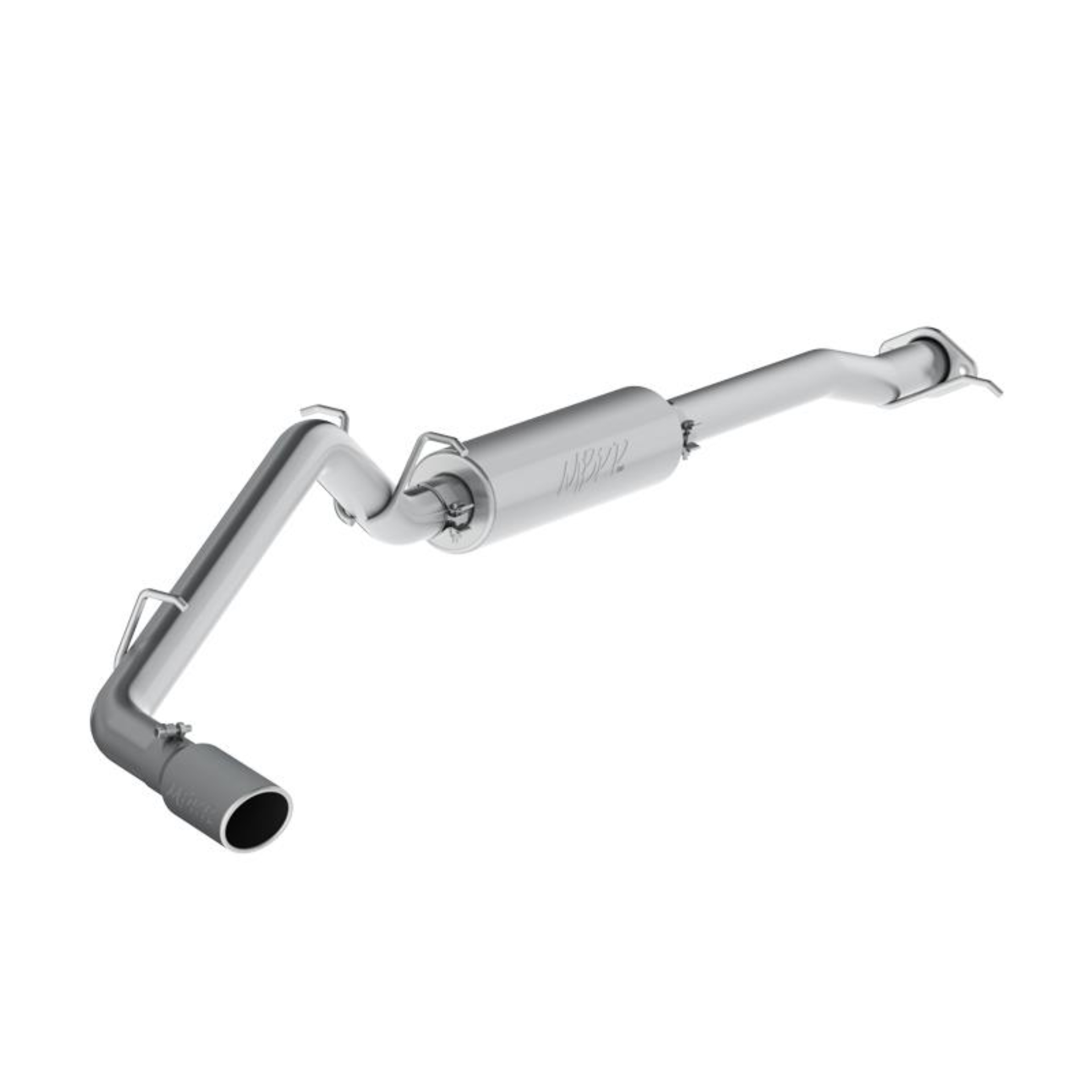 Picture of MBRP 17+ Chevrolet Colorado 2.5L/3.6L 3in Cat Back Single Side Exit w/ 4in Tip - T304
