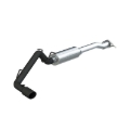 Picture of MBRP 17+ Chevrolet Colorado 2.5L/3.6L 3in Cat Back Single Side Exit w/ 4in Tip - Back Coated